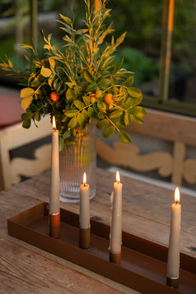 STOREFACTORY LJUSSTAKE I TRE FÄRGER