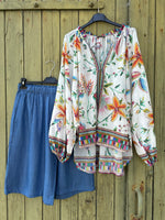 BLACK COLOUR Blus