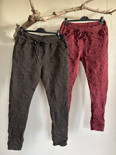 REUNION Byxor i två färger