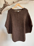 BLACK COLOUR Poncho
