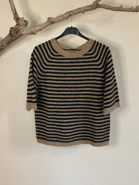 BLACK COLOUR Stickad tröja