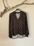 BLACK COLOUR Blus
