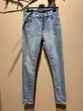 COSY HOUSE Jeans med knappgylf