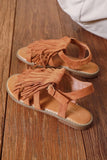SANDALER MED FRANSAR